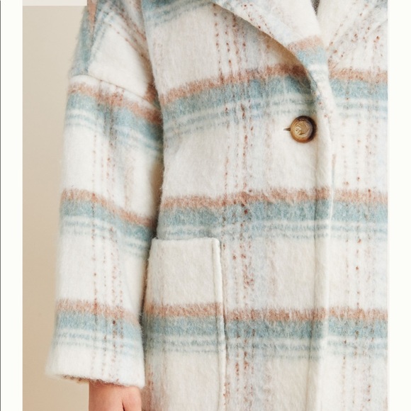 Anthropologie Elsa Plaid coat - Picture 3 of 8